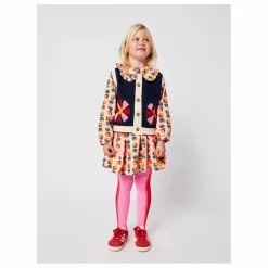Discount Bobo Choses Gilet Kaleidoscope Coton Bio | Bleu marine