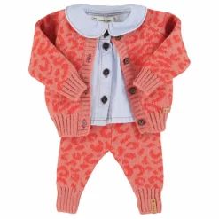 Online Piupiuchick Gilet Léopard Laine | Rose