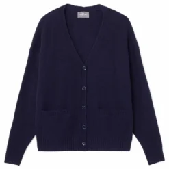 Femme Bompard Gilet Oversize Cachemire |