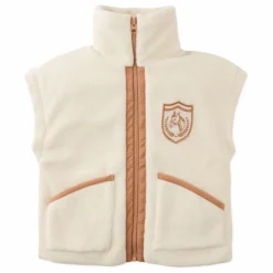 Gingersnaps Gilet Polaire Juno | Ecru Clearance