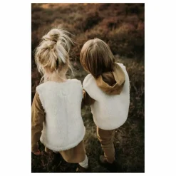 Alwero Gilet Sans Manches Alpen Bébé | Ecru