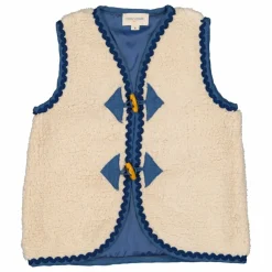Louis Louise Gilet Sans Manches Babam Sherpa | Crème Sale