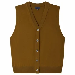 Femme Soeur Gilet Sans Manches Chiara Laine Mérinos |