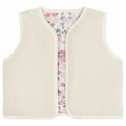Petit Bateau Gilet Sans Manches Fleuri |