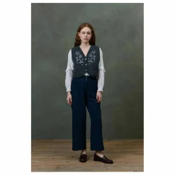 Best Louise Misha Gilet Sans Manches Ibinka Laine - Collection Femme | Charbon