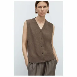 Femme Cordera Pulls, Gilets|Gilet Sans Manches Laine Mérinos Extra Fine |