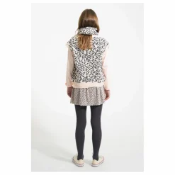 Enfant Piupiuchick Gilet Sans Manches Léopard Laine |