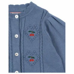 Hot Konges Sløjd Gilet Soleil Coton Bio | Bleu