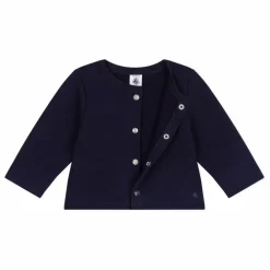 Petit Bateau Gilet Uni Coton Bio |