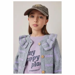 Tocoto Vintage Gilet Volants Alpaga | Gris Clearance