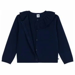 Enfant Petit Bateau Gilet Volants Laine |