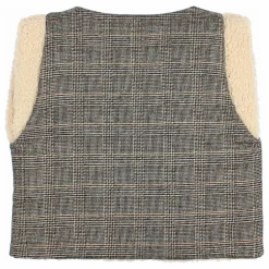 Búho Gilet Wales Sherpa | Gris