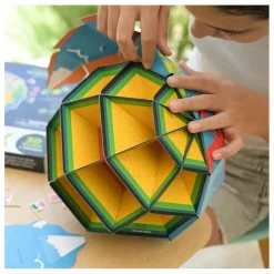 Poppik Globe à construire Drapeaux