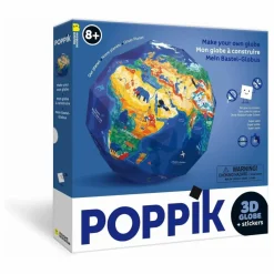 Hot Poppik Globe à construire Notre Planète Multicolore