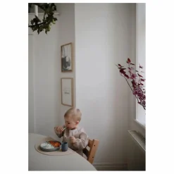 Online Mushie Gobelet bébé en silicone | Bleu foncé