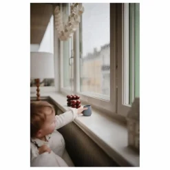 Online Mushie Gobelet bébé en silicone | Bleu foncé