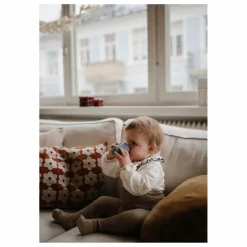 Online Mushie Gobelet bébé en silicone | Bleu foncé