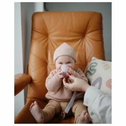 Mushie Tasses Et Gobelets D'Apprentissage|Premiers Repas|Gobelet bébé en silicone | Lilas