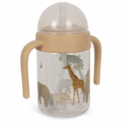 Konges Sløjd Gobelet d'apprentissage Safari | Beige Clearance