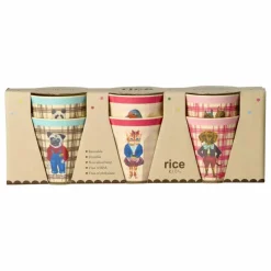 Enfant Rice Gobelets - Set de 6 - x Nathalie Lété