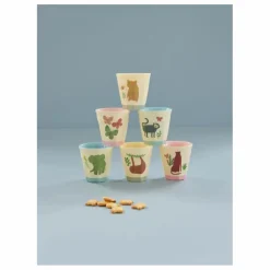 Discount Rice Gobelets Sweet Jungle - Set de 6 Multicolore