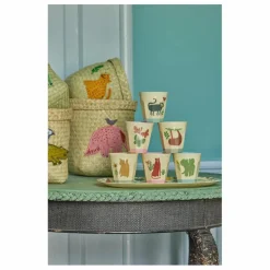 Discount Rice Gobelets Sweet Jungle - Set de 6 Multicolore
