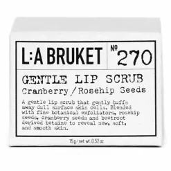 L:A BRUKET Gommage doux pour les lèvres 270 - 15ml Non teinté Discount