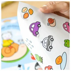 New Poppik Gommettes Les Animaux Multicolore