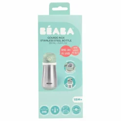 Béaba Tasses Et Gobelets D'Apprentissage|Premiers Repas|Gourde en inox - 350 ml |