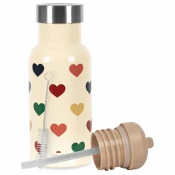 Enfant Konges Sløjd Gourde en inox Cœurs