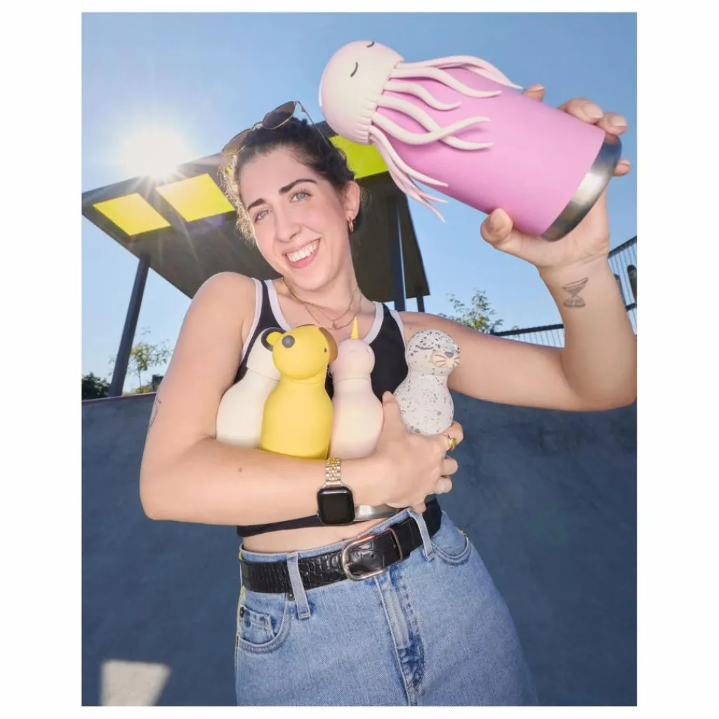 Asobu Gourde en inox Otarie | Gris Hot