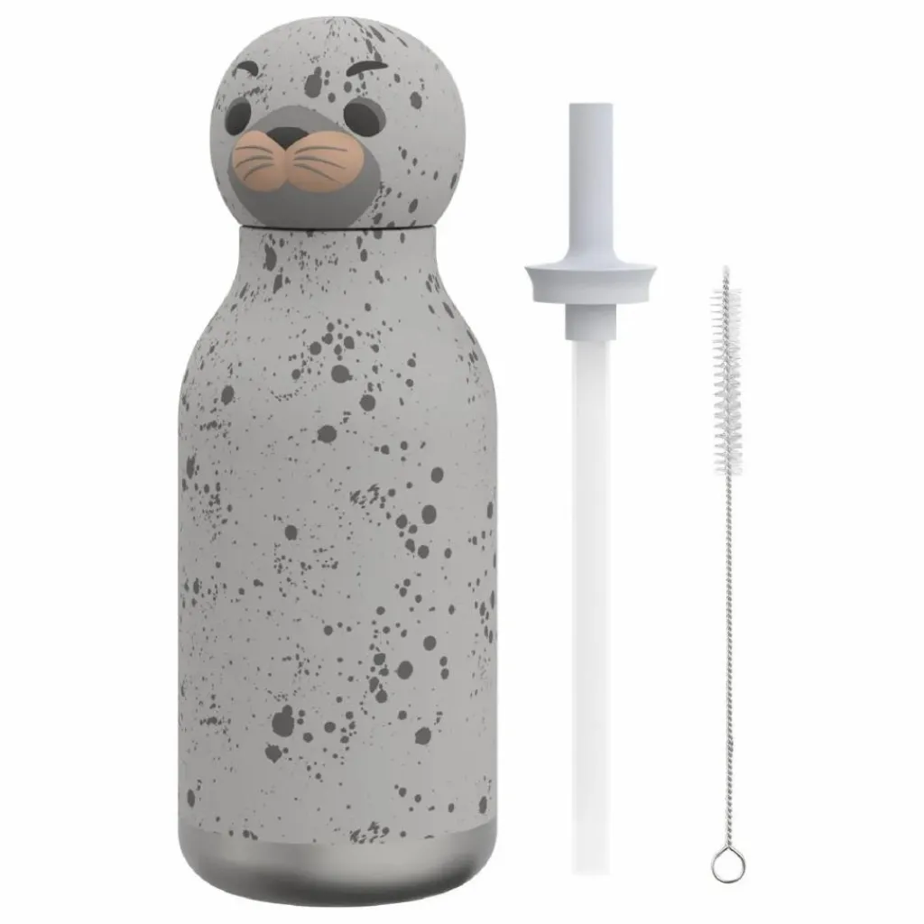 Asobu Gourde en inox Otarie | Gris Hot