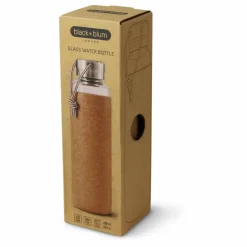Homme Black + Blum Art De La Table|Voyage, Outdoor|Gourde en verre borosilicate- 600 ml |