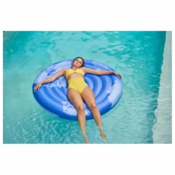 Outlet The nice fleet Grand matelas gonflable rond Goa | Bleu