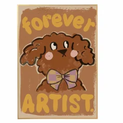 Enfant Studio Loco Grande affiche Chien Forever artist