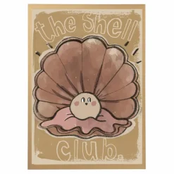 Enfant Studio Loco Grande affiche coquillage x Smallable