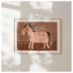 Enfant Studio Loco Grande affiche Horse |