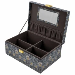 Outlet Bon Dep Grande Boîte à Bijoux MW Liberty Queen Hera Spot | Bleu nuit