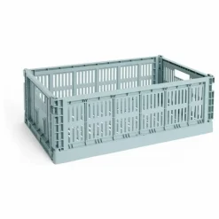 Hay Grande cagette pliable Crate | Bleu Discount