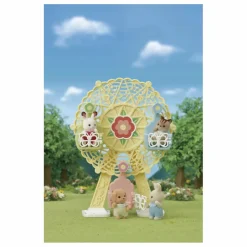 Outlet Sylvanian Families Grande roue et bébé caniche Multicolore