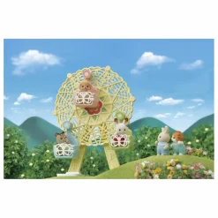 Outlet Sylvanian Families Grande roue et bébé caniche Multicolore