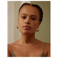 Femme Louise Damas Grandes Créoles Vénus |