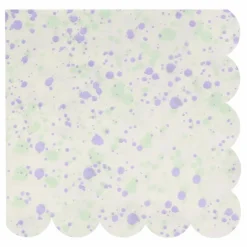 Clearance Meri Meri Grandes serviettes en papier tachetées Multicolore