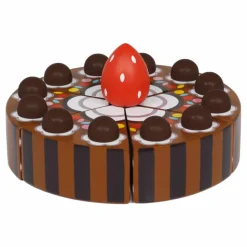 Le Toy Van Gâteau au chocolat Multicolore Discount