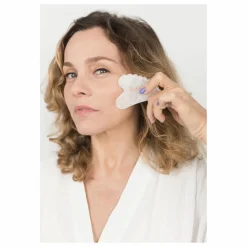 Discount Sentara Gua Sha Cœur à dents Jade Blanc