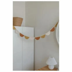 Enfant Soft Spot Décoration Murale|Déco Murale Enfant|Guirlande en coton bio |