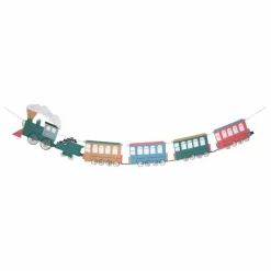 Meri Meri Guirlande festive Locomotive Multicolore Hot
