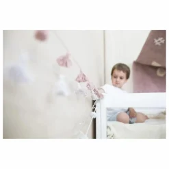 Lorena Canals Guirlande pompons | Rose