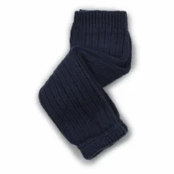 Collégien Guêtres en laine mérinos Helène | Bleu nuit Hot