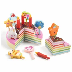 New Djeco Happy birthday Multicolore